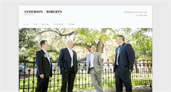 Desktop Screenshot of andersonroberts.com